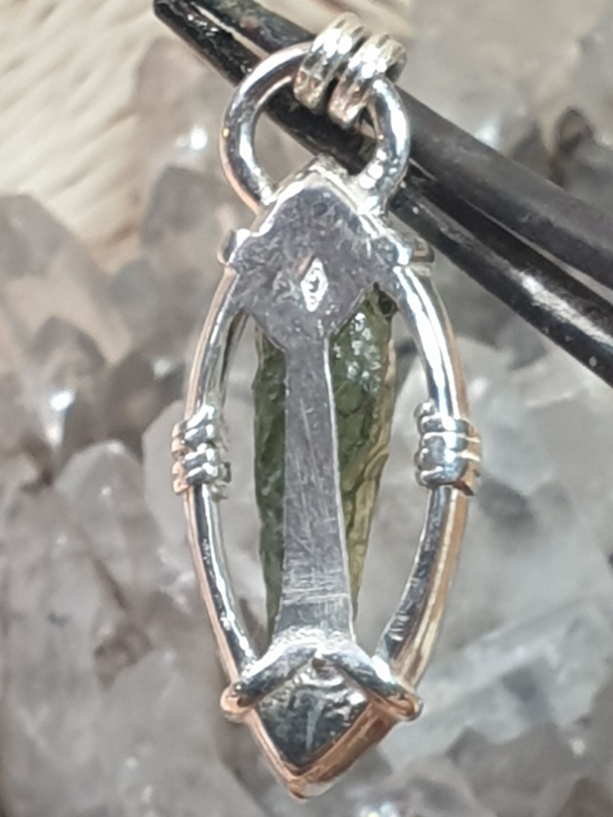 Pendentif en moldavite n°1 – Image 3