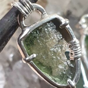 Pendentif moldavite n°3